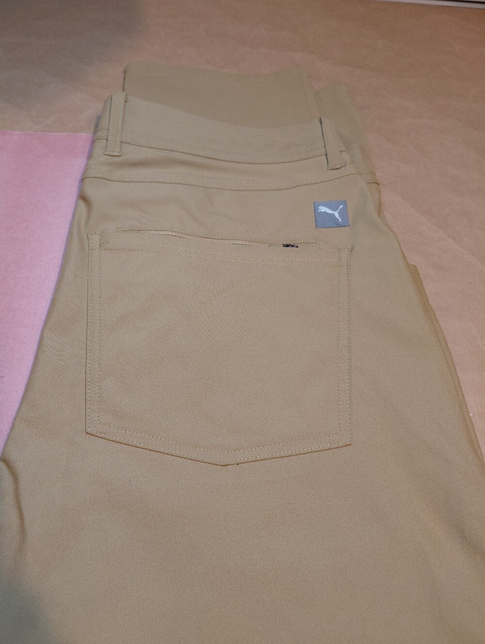 Puma 33x32 NWOT Camel Golf Pants NWOT